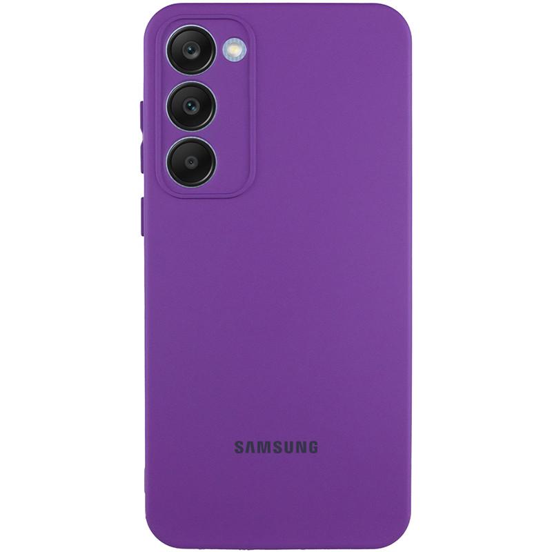 Протиударний чохол Silicone Cover Lakshmi Full Camera (AAA) with Logo для Samsung Galaxy S20 FE Фіолетовий / Amethyst