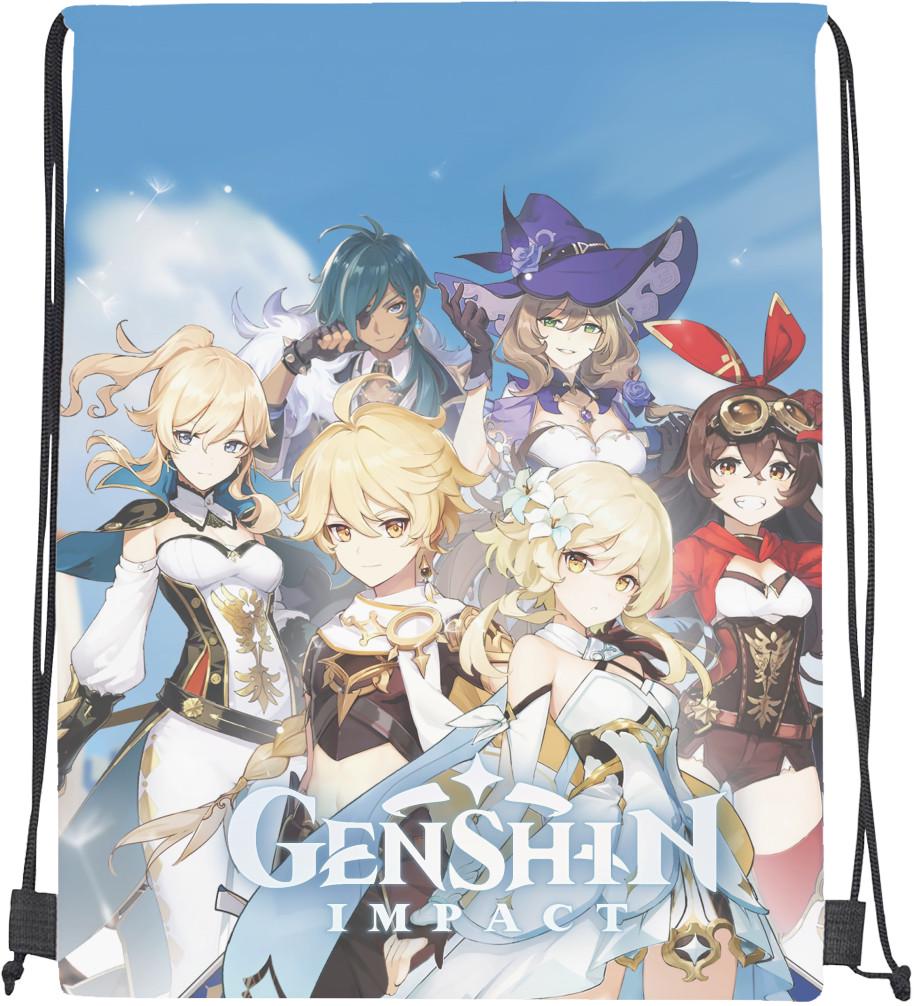 Мішок спортивний Genshin Impact 3 (20300875)