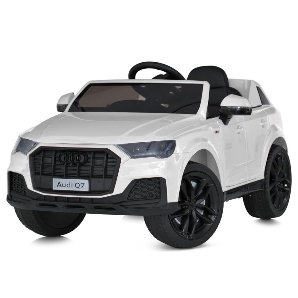Дитячий електричний джип Bambi Audi 12V одномісний до 25 кг Білий (DE-169-E-856) Дитячий електричний джип Bambi Audi 12V одномісний до 25 кг Білий (DE-169-E-856)