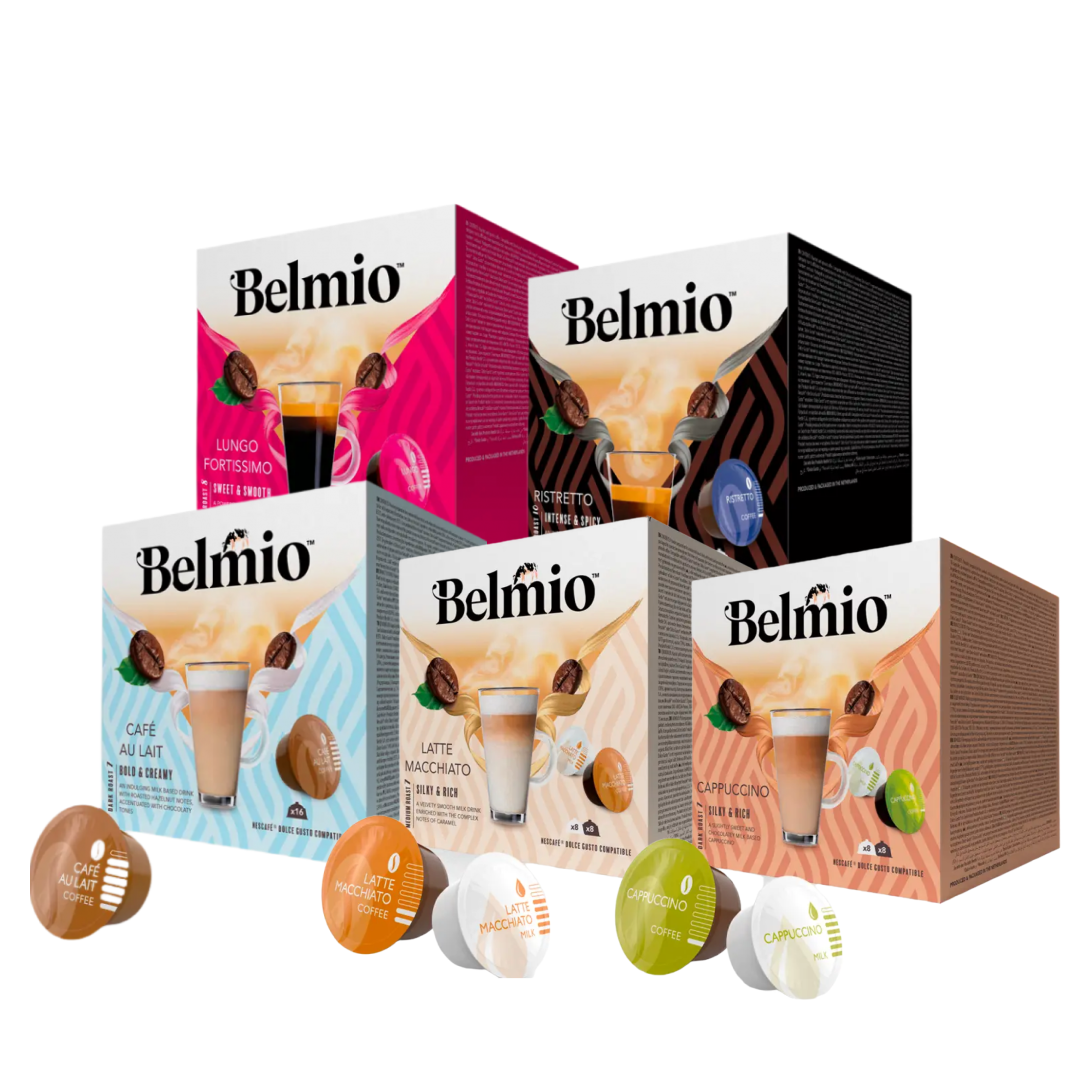 Набір кави в капсулах Belmio Dolce Gusto Сет 4 80 шт. (2183928984)