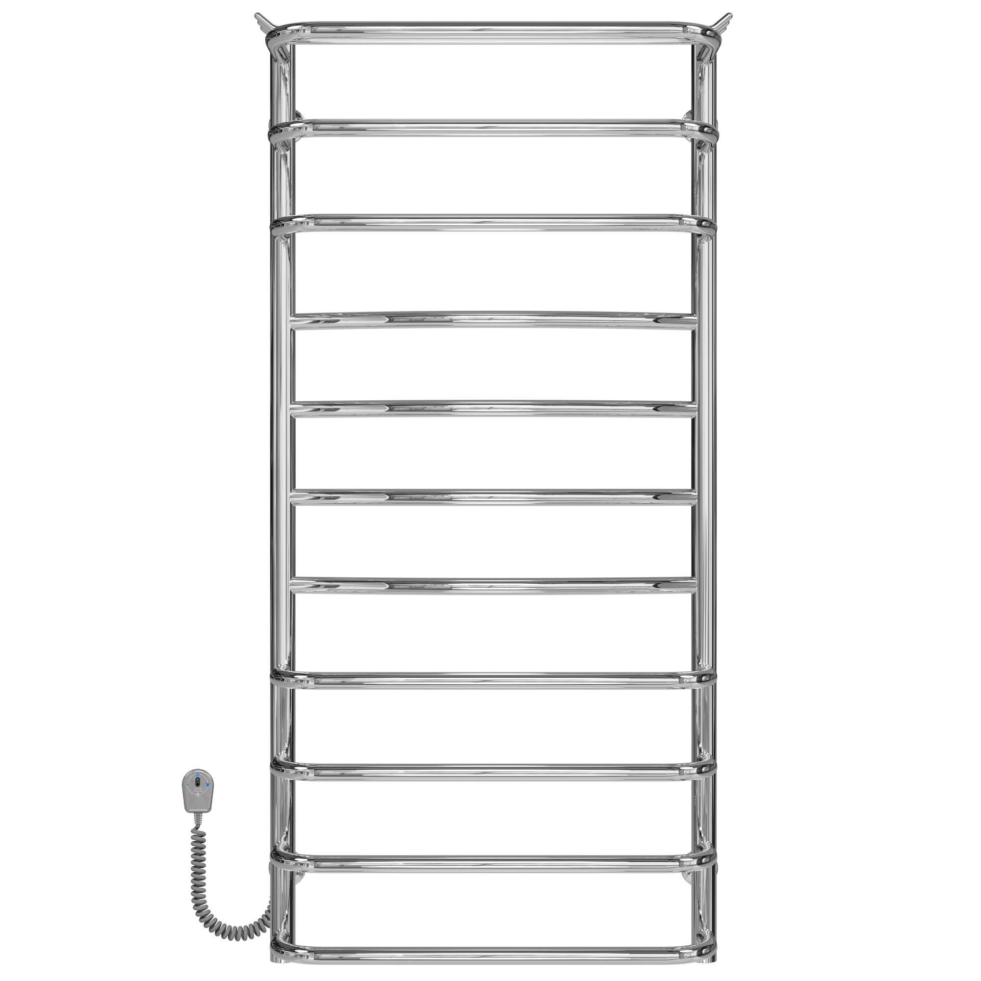 Полотенцесушитель электрический Deffi Юность П11 EF16 нержавеющая сталь 500х1100 мм Хром (C.YU.110.50.11.ECL5)