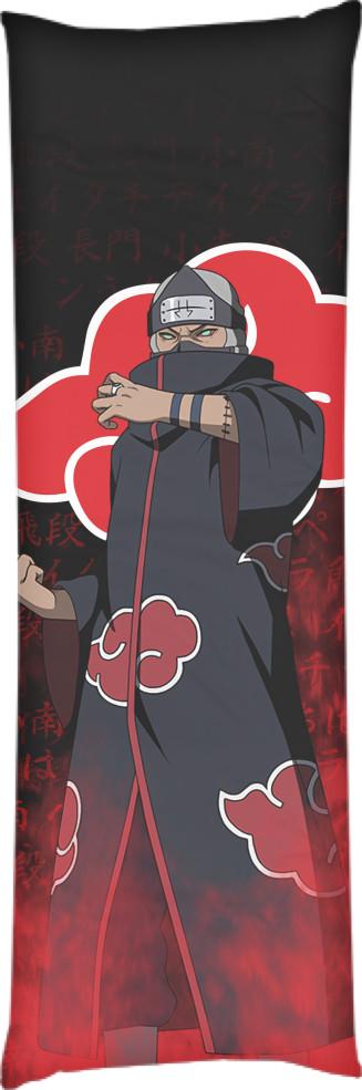 Подушка дакимакура Kakuzu Akatsuki 40x100 см (13549490)