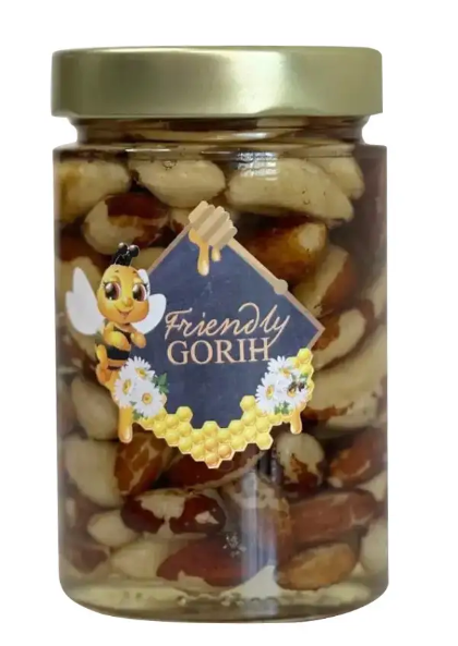 Бразильский орех с акациевым медом 370 мл/450 г Бразильский орех с акациевым медом 370 мл/450 г