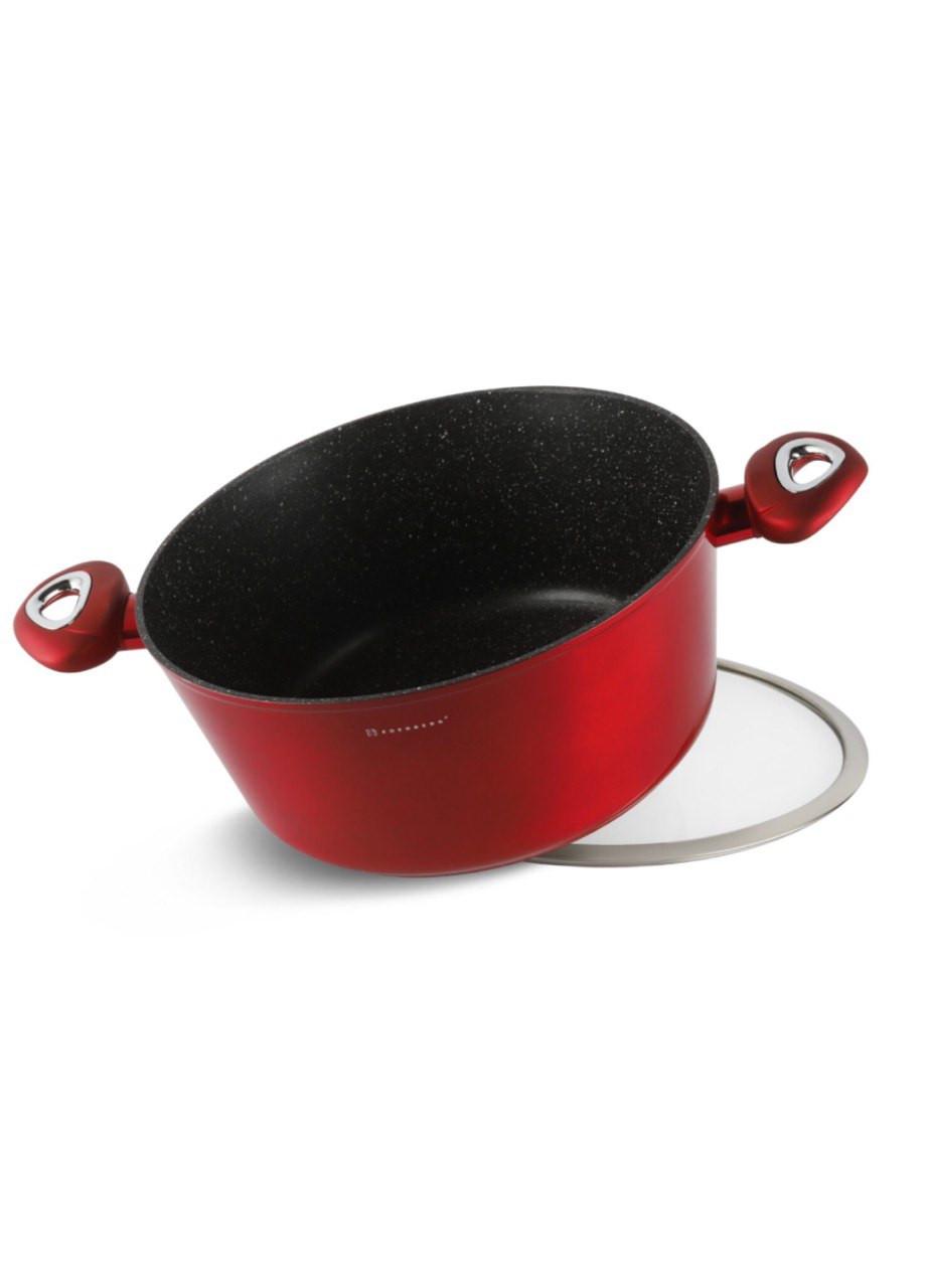 Набір каструль Edenberg EB-7421 литий алюміній/мармурове антипригарне покриття/індукційне дно 8 пр. Бордовий (ML-05380) - фото 5 Набір каструль Edenberg EB-7421 литий алюміній/мармурове антипригарне покриття/індукційне дно 8 пр. Бордовий (ML-05380) - фото 5