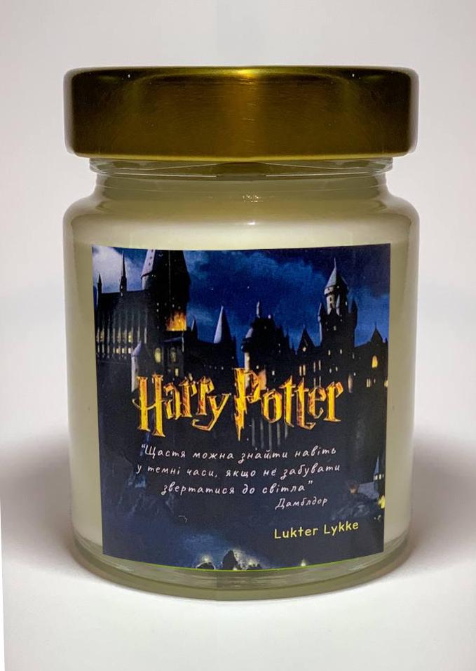 Ароматическая свеча из соевого воска в баночке с крышкой Harry Potter