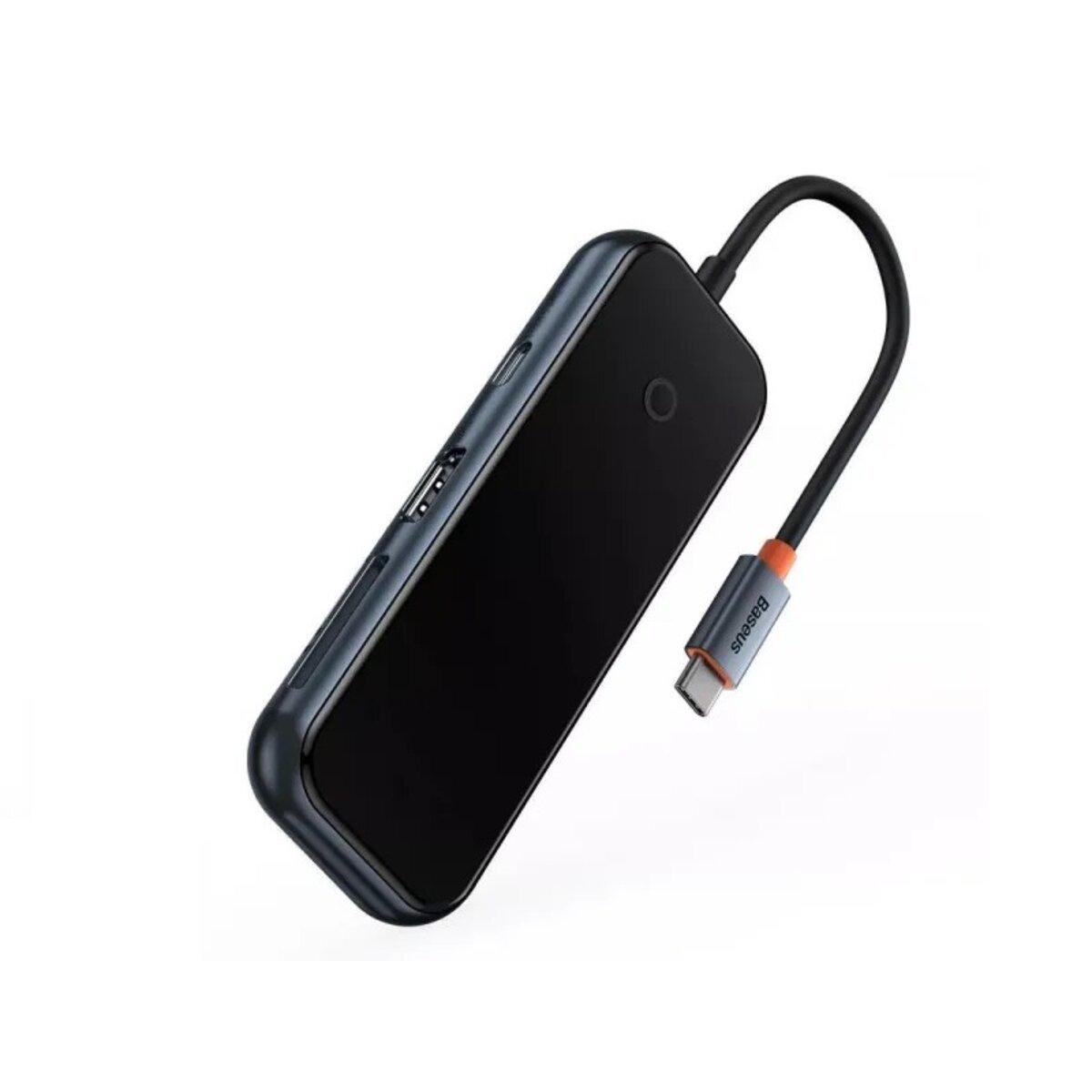 Хаб Type-C BASEUS AcmeJoy Grey (WKJZ010413)