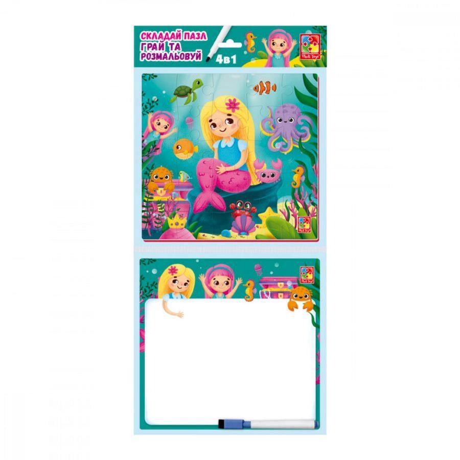 Розвиваючий набір 4в1 «Русалоньки» (VT2002-04) Розвиваючий набір 4в1 «Русалоньки» (VT2002-04)