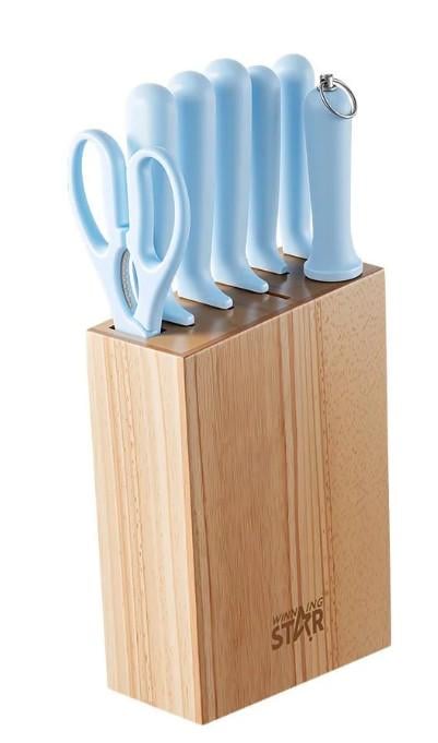 Набор ножей WINNINGSTAR ST-7803 7 пр. Blue