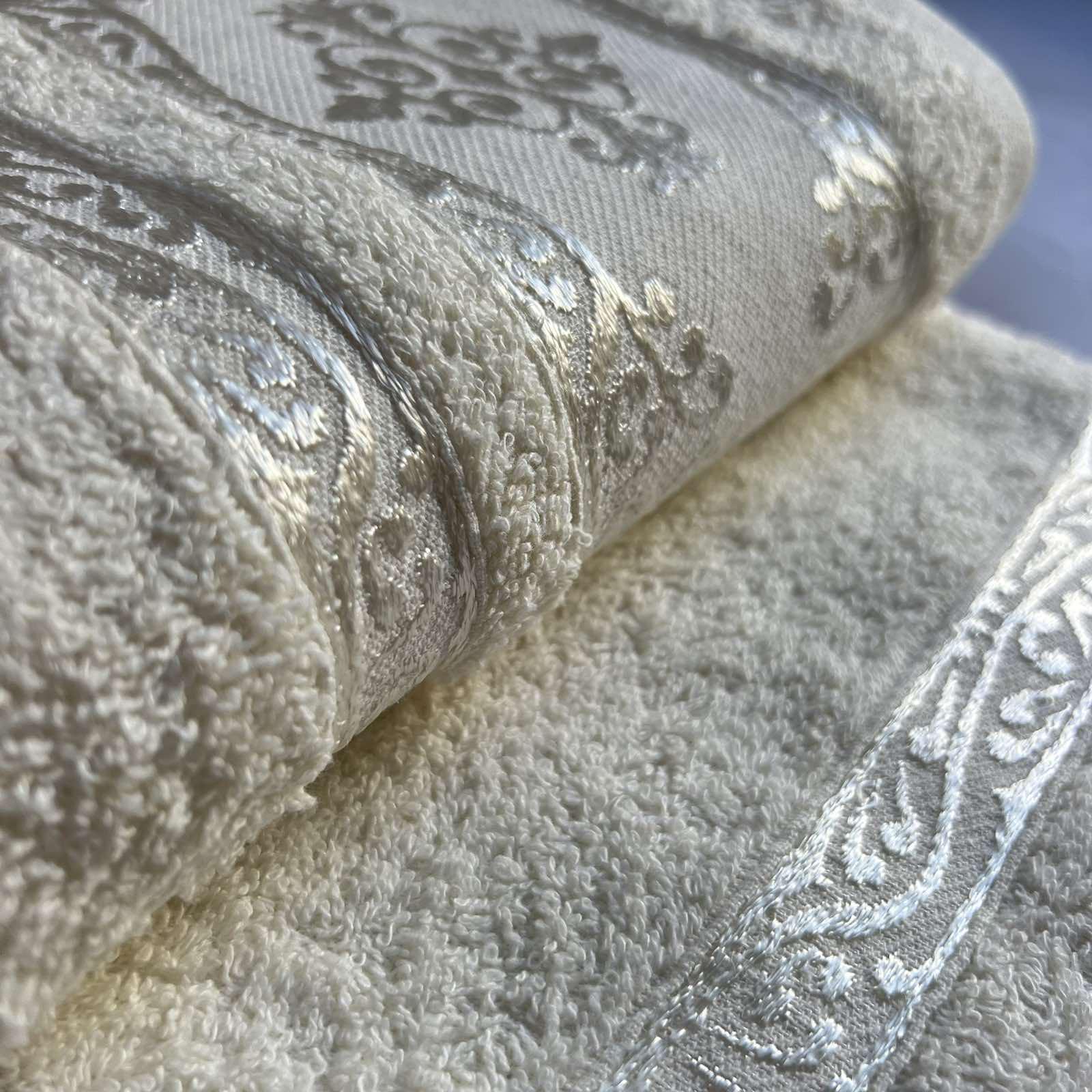 Набір рушників банне та для обличчя 70х40 см/50х90 см 2 шт. Білий (mame2v1cic2beyaz) - фото 4 Набір рушників банне та для обличчя 70х40 см/50х90 см 2 шт. Білий (mame2v1cic2beyaz) - фото 4