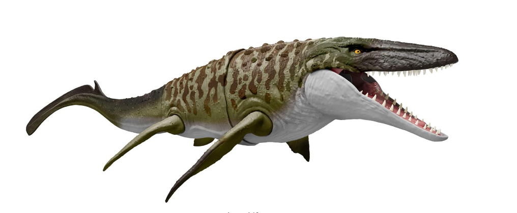 Дитяча ігрова фігурка Jurassic World Rebirth Bite N Blast Mosasaurus Action Figure Динозавр (31041210)