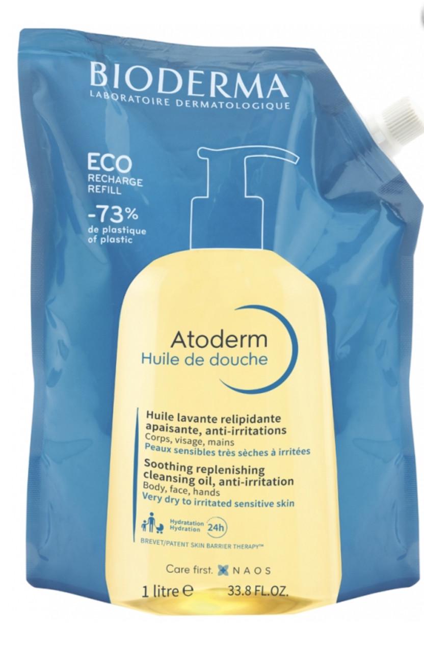 Масло для душа BIODERMA Atoderm oil Hulie эко-упаковка 1 л (2473831485)