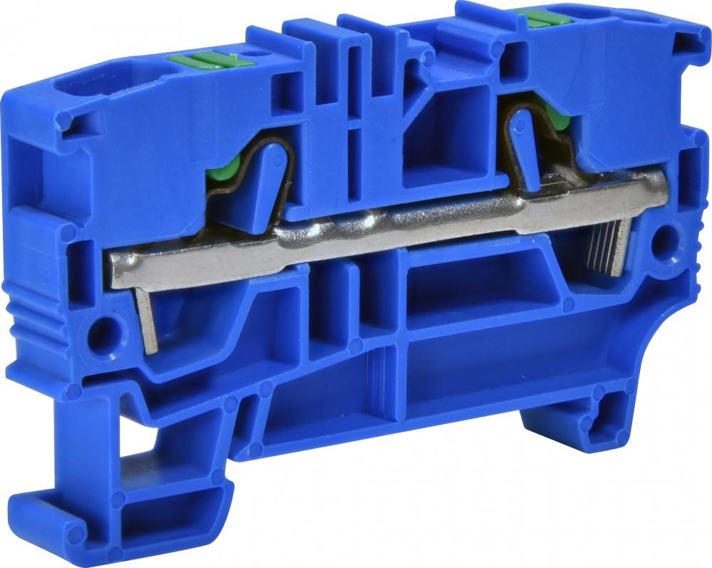 Клемма пружинная наборная ETI ESH-EFC.6/B 41А push-in 6 мм2 60,4x39,2x8,2 мм Синий (3903349)