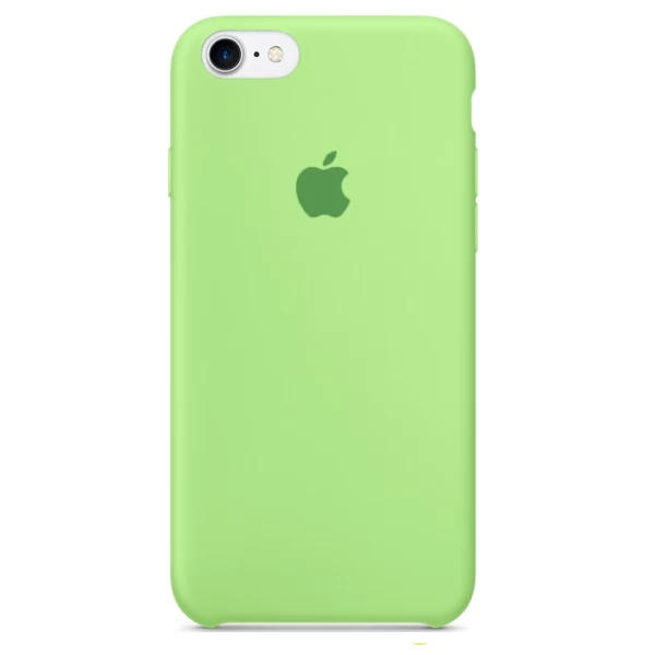 Силиконовый Чехол Накладка Silicone Case для iPhone 7/8/SE 2020 Green