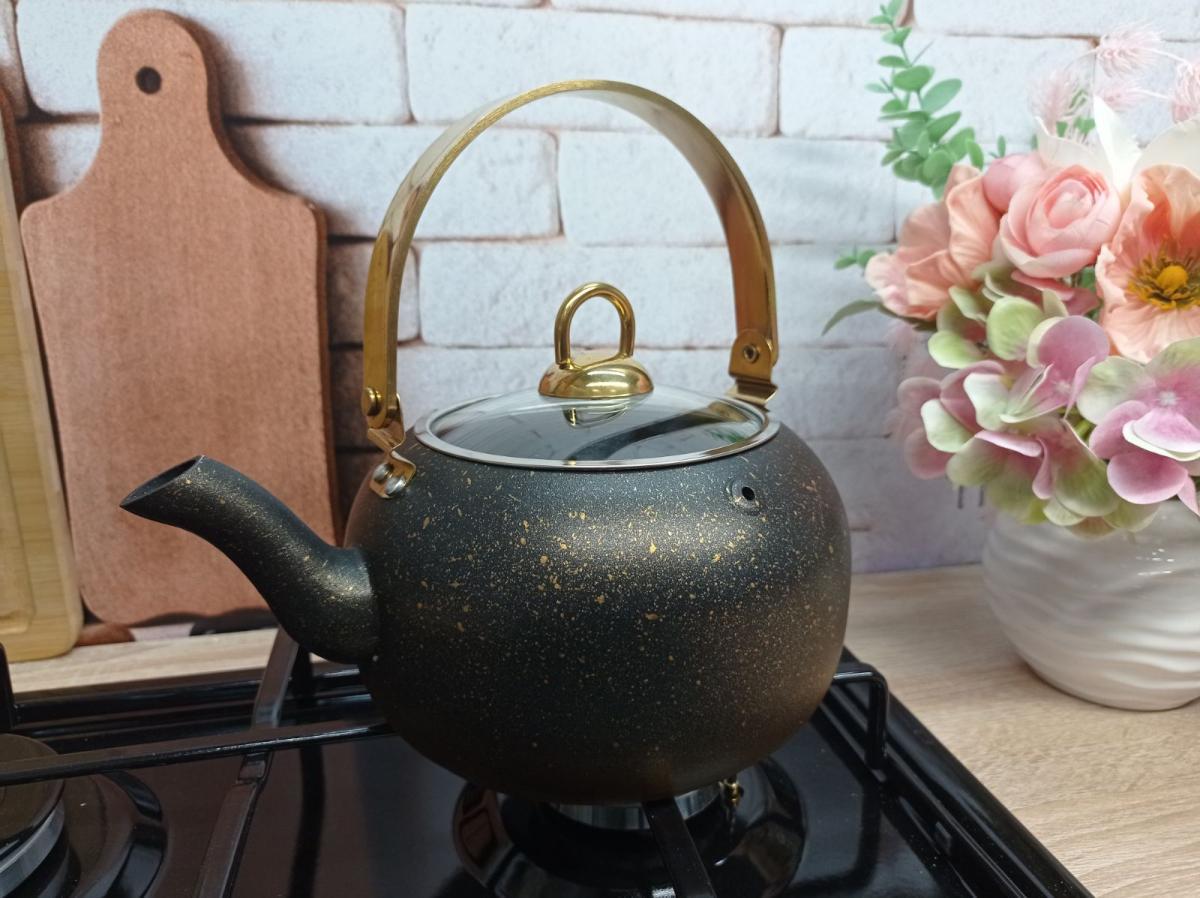 Чайник OMS Collection 8212-L 2 л Gold (86256) - фото 4 Чайник OMS Collection 8212-L 2 л Gold (86256) - фото 4