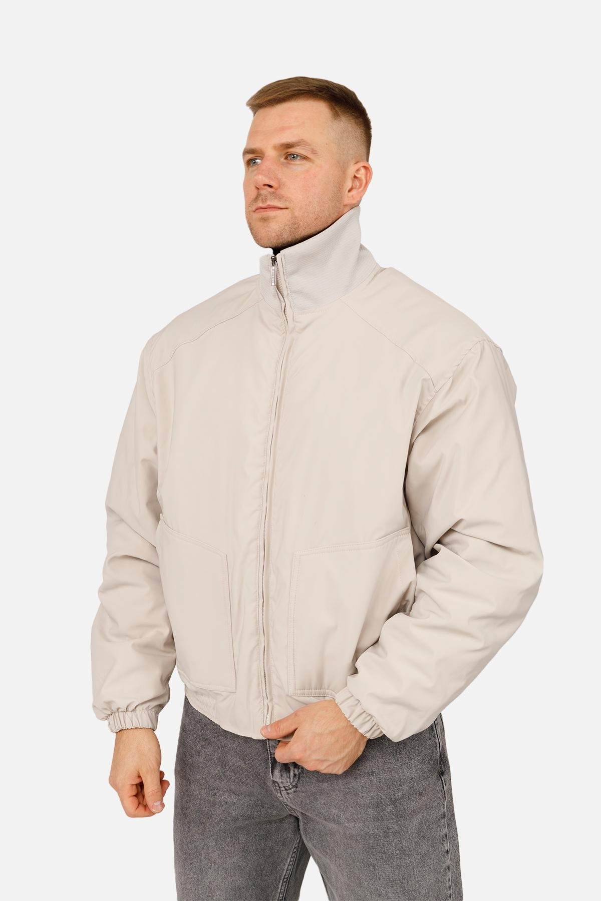 Куртка мужская р. 50 Молочный (SKT001025276) - фото 5 Куртка мужская р. 50 Молочный (SKT001025276) - фото 5