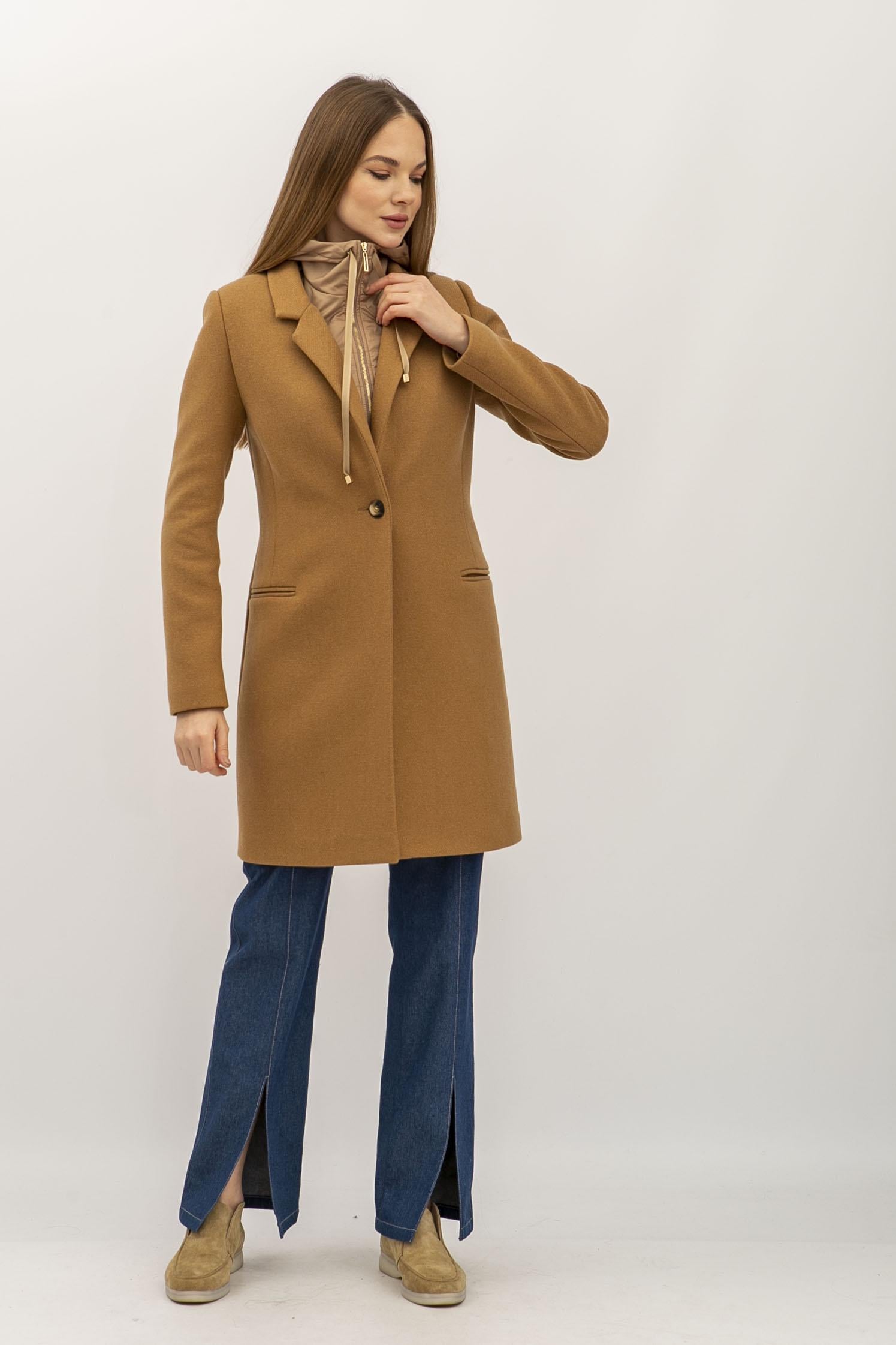 Пальто Lesia Каро р. 48 Коричневый (142950000)