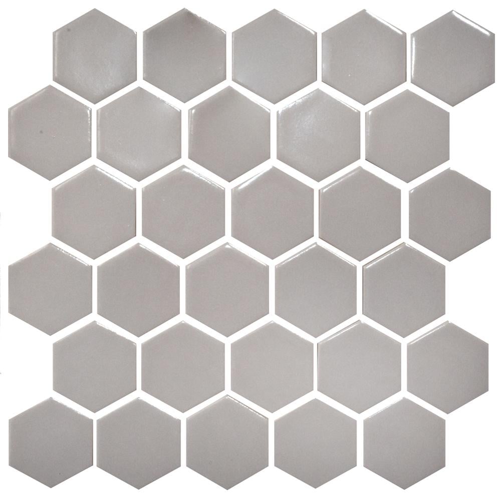 Керамическая мозаика Kotto Ceramica HEXAGON H 6004 295x295x9 мм Rosy Brown