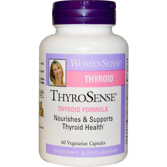 Комплекс для профилактики щитовидной железы Natural Factors WomenSense ThyroSense Thyroid Formula 60 Veg Caps (NFS04940)
