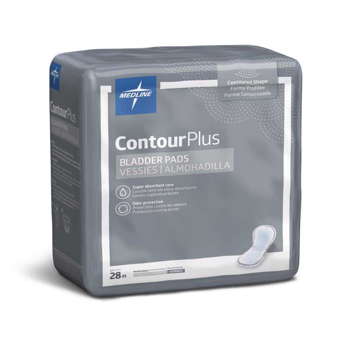 Гігієнічні прокладки для контролю сечового міхура Medline ContourPlus 28 шт.