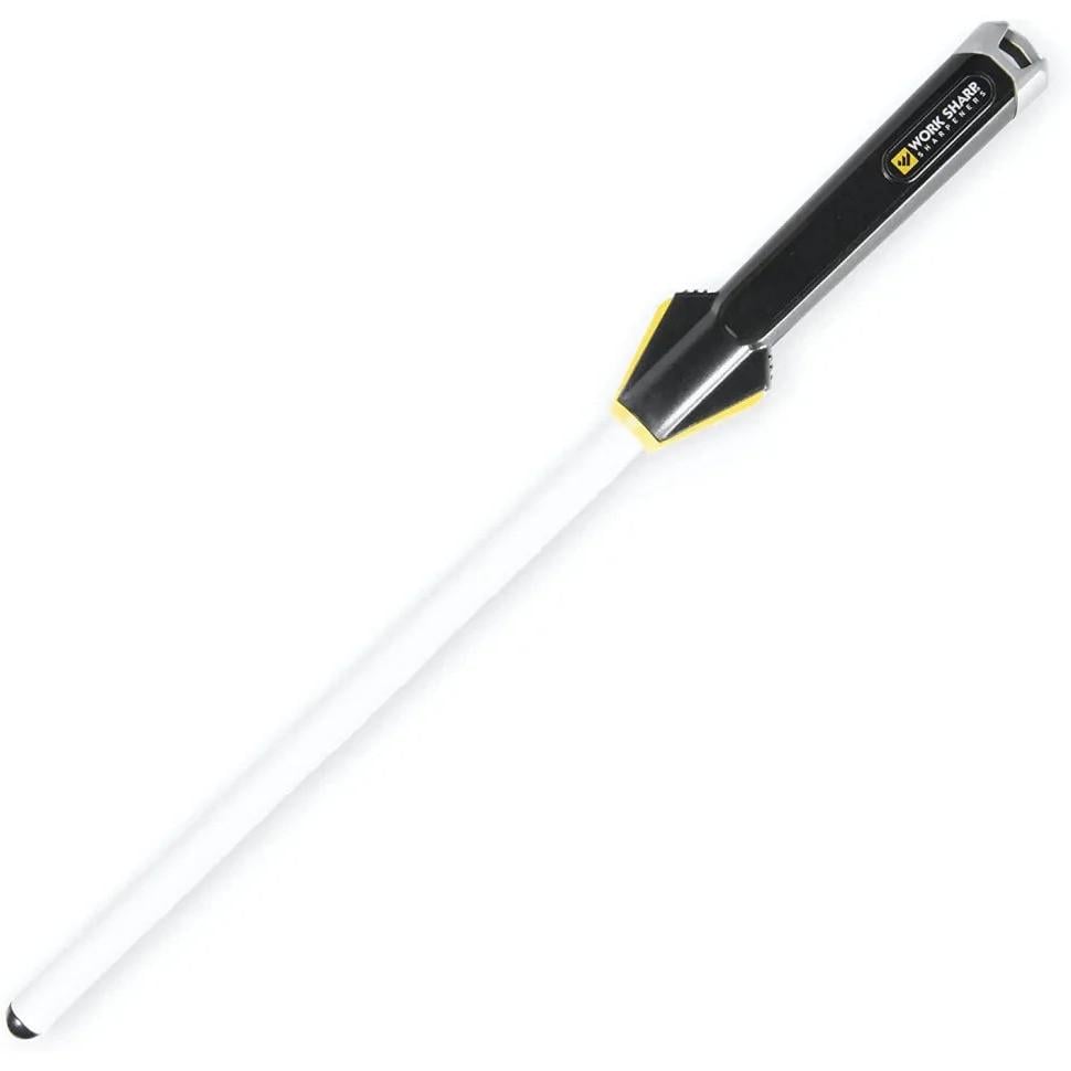 Керамічний мусат для ножів Work Sharp Ceramic Kitchen Honing Rod 23 см Чорний (2359470648)