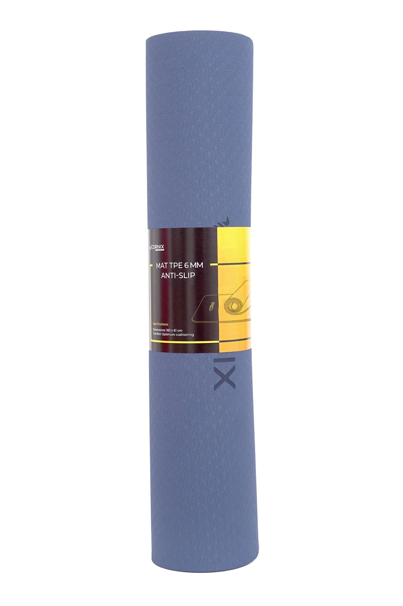 Коврик спортивный Cornix XR-0003 TPE 183x61x0,6 см Blue/Sky Blue (25801650) Коврик спортивный Cornix XR-0003 TPE 183x61x0,6 см Blue/Sky Blue (25801650)