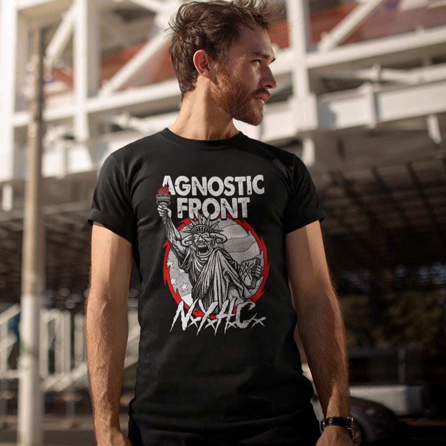 Футболка унисекс Agnostic Front NxYxHxCx XL Черный (31511632) Футболка унисекс Agnostic Front NxYxHxCx XL Черный (31511632)