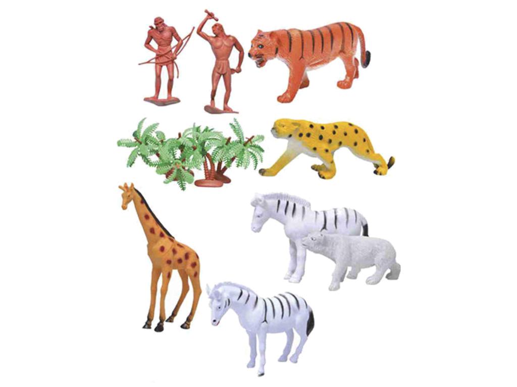 Набор фигурок диких животных Metr+ A581 игровое поле декорации 16 шт. (5193) - фото 3 Набор фигурок диких животных Metr+ A581 игровое поле декорации 16 шт. (5193) - фото 3