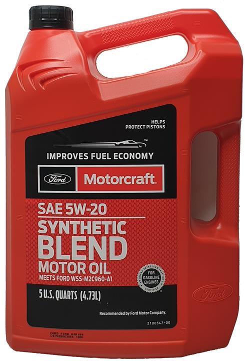 Моторное масло Ford Motorcraft Synthetic Blend 5W-20 4,73 л (136)