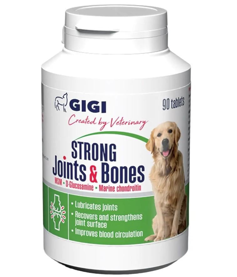 Вітаміни для собак Gigi Активет for Strong Joints&Bones 90 табл (00-00026344)
