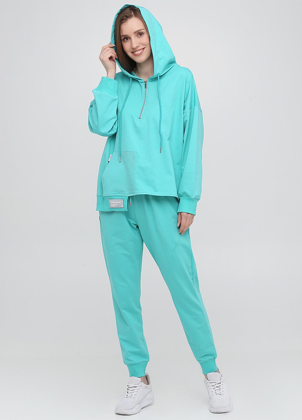 Костюм Coco Bianca 8965x40 женский S Зеленый