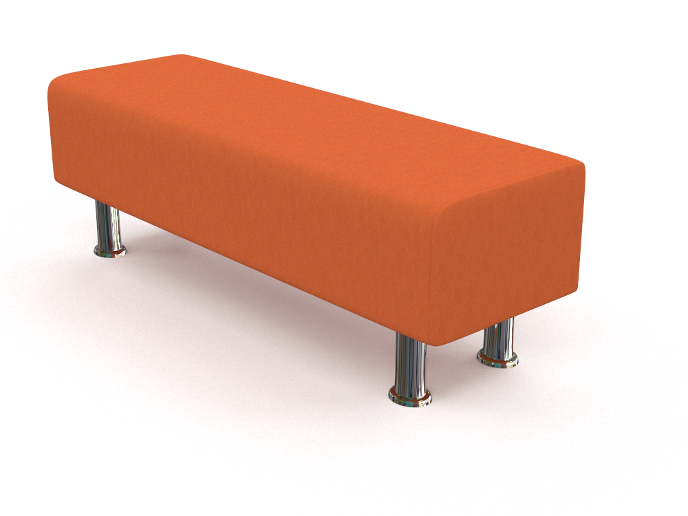 Банкетка Relax S 2218 Помаранчевий (RS2218B) - фото 1 Банкетка Relax S 2218 Помаранчевий (RS2218B) - фото 1