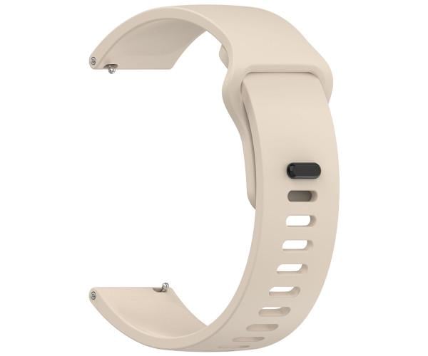 Ремешок Silicone для смарт-часов Redmi Watch 5 lite/Watch 5 Active Бежевый