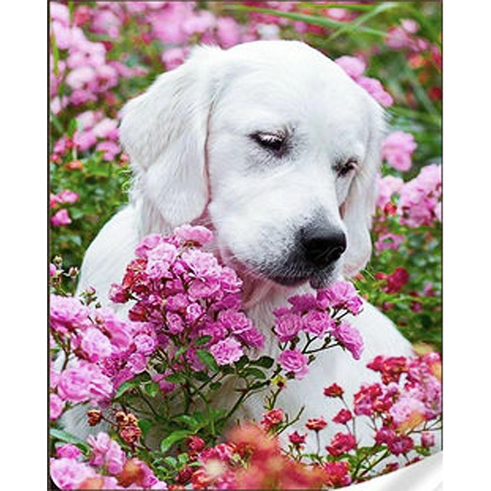 Алмазная мозаика Strateg Премиум Озорник 30x40 см (Str-GM86868)