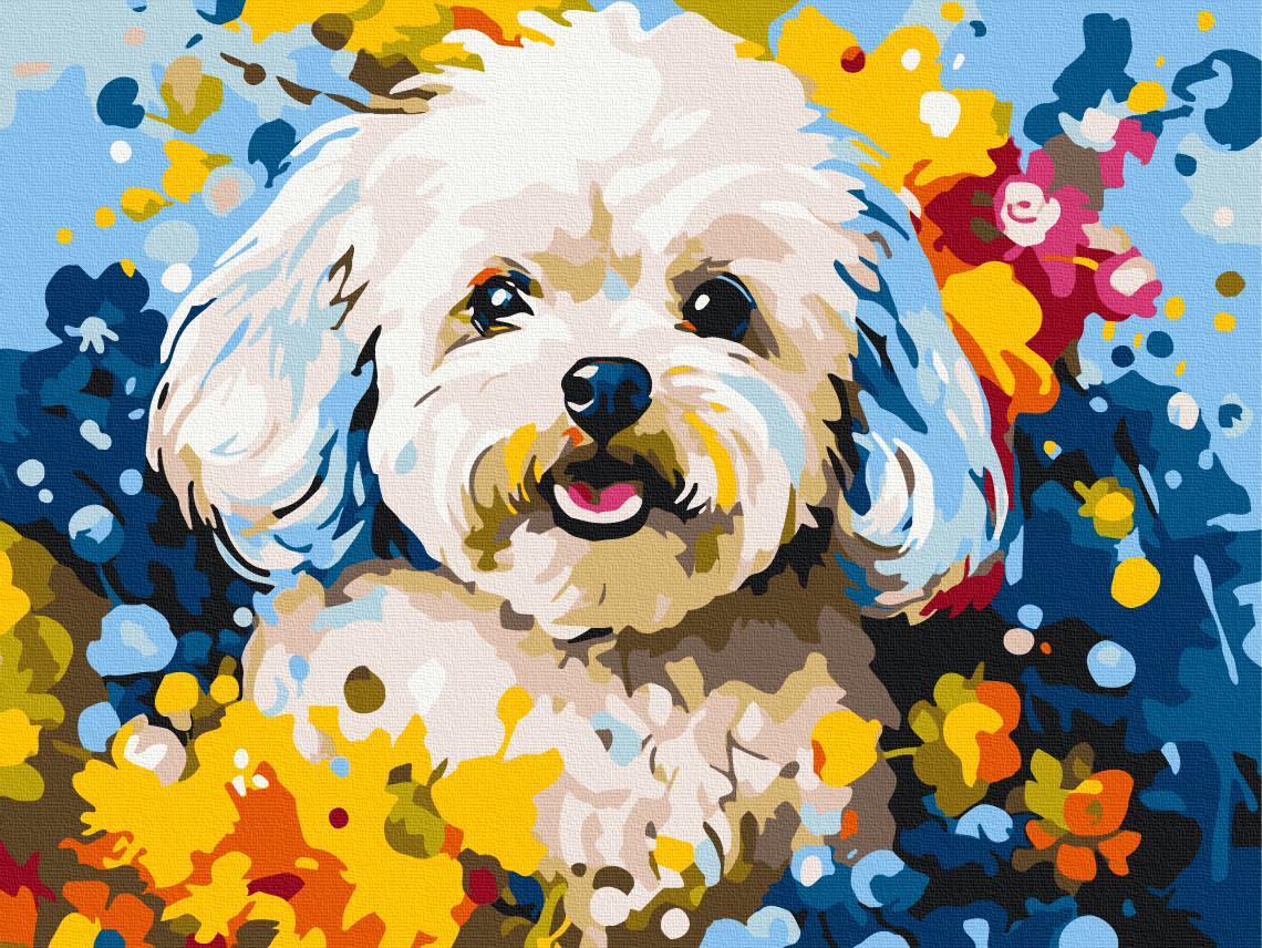 Картина за номерами Brushme Пухнастий ангел 30x40 см (3112790567)