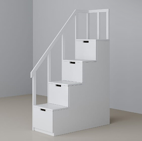 Комод-лестница из дерева Скопье Зефир (КЛЕ-000120) Комод-лестница из дерева Скопье Зефир (КЛЕ-000120)
