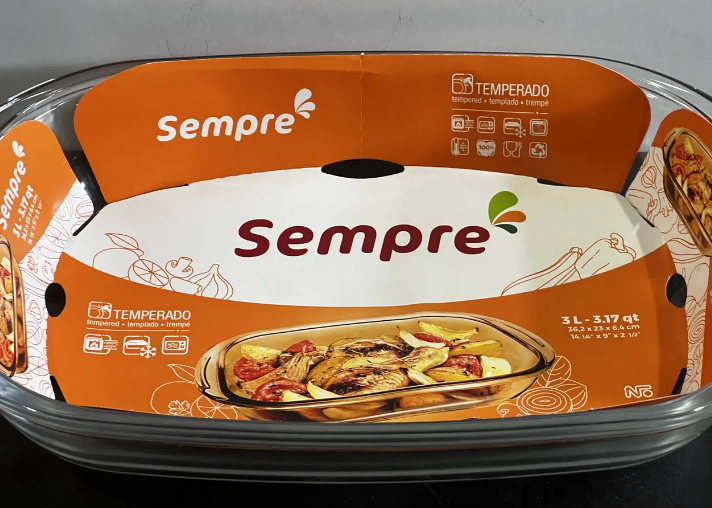 Форма для запекания Interos 6512 прямоугольное стекло 3 л (23702406) - фото 2