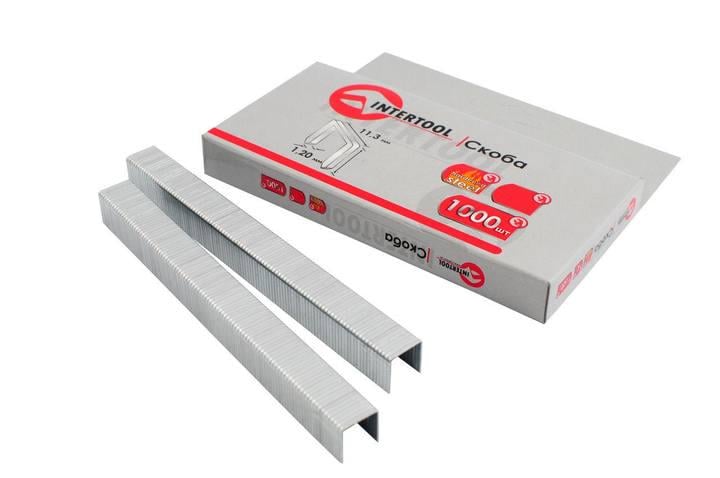 Скоби для степлера по дереву Intertool RT-0110 10 мм 1000 шт. (14903702)