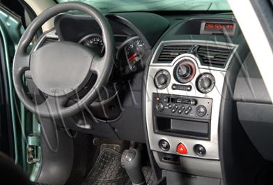 Накладки на панель 6 деталей Meric для Renault Megane II 2004-2009 гг.