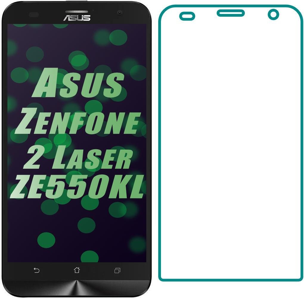 Захисне скло Asus ZenFone 2 Laser ZE550KL (Прозоре 2.5 D 9H) (06720)