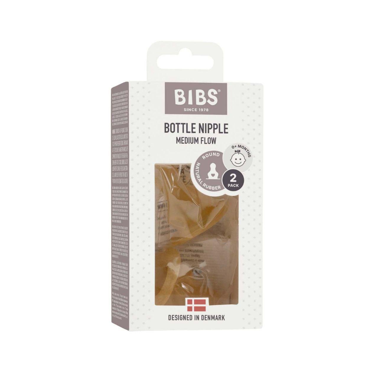 Соски сменные для бутылочки Bibs Medium Flow - фото 2 Соски сменные для бутылочки Bibs Medium Flow - фото 2