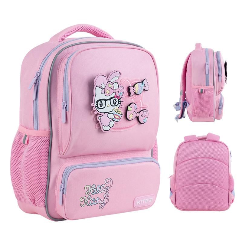 Шкільний рюкзак для дівчинки молодших класів KITE Kids HK24-559XS Hello Kitty (2296751304) - фото 2