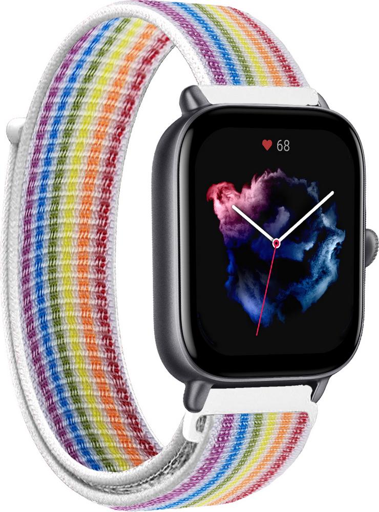 Ремінець нейлоновий Sport Loop для Amazfit GTS 3 Різнокольоровий (15119-64)