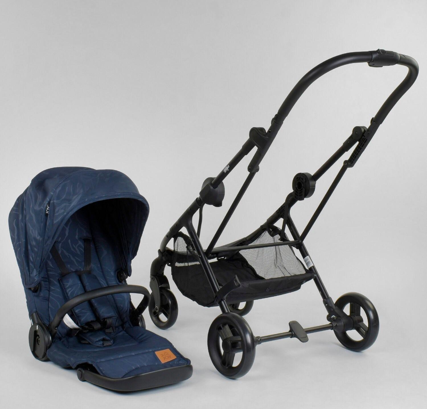 Коляска прогулянкова Joy Liliya 66916 зі сталевою рамою/футкавером/підсклянником (23874741) - фото 6 Коляска прогулянкова Joy Liliya 66916 зі сталевою рамою/футкавером/підсклянником (23874741) - фото 6