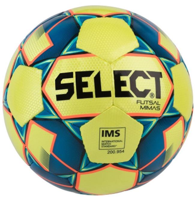 Мяч для футзала Select Futsal Mimas IMS №4 Yellow/Blue (5703543187058)