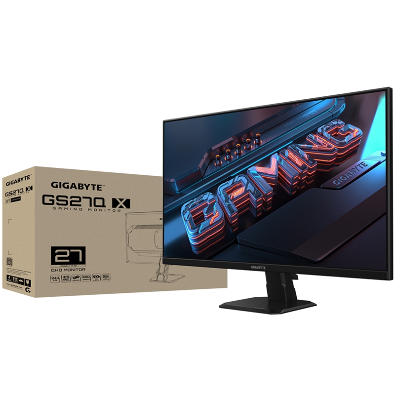 Монитор Gigabyte GS27Q X Gaming Monitor безрамочный SS-IPS 2560x1440 QHD 27" (tf6457) - фото 10 Монитор Gigabyte GS27Q X Gaming Monitor безрамочный SS-IPS 2560x1440 QHD 27" (tf6457) - фото 10
