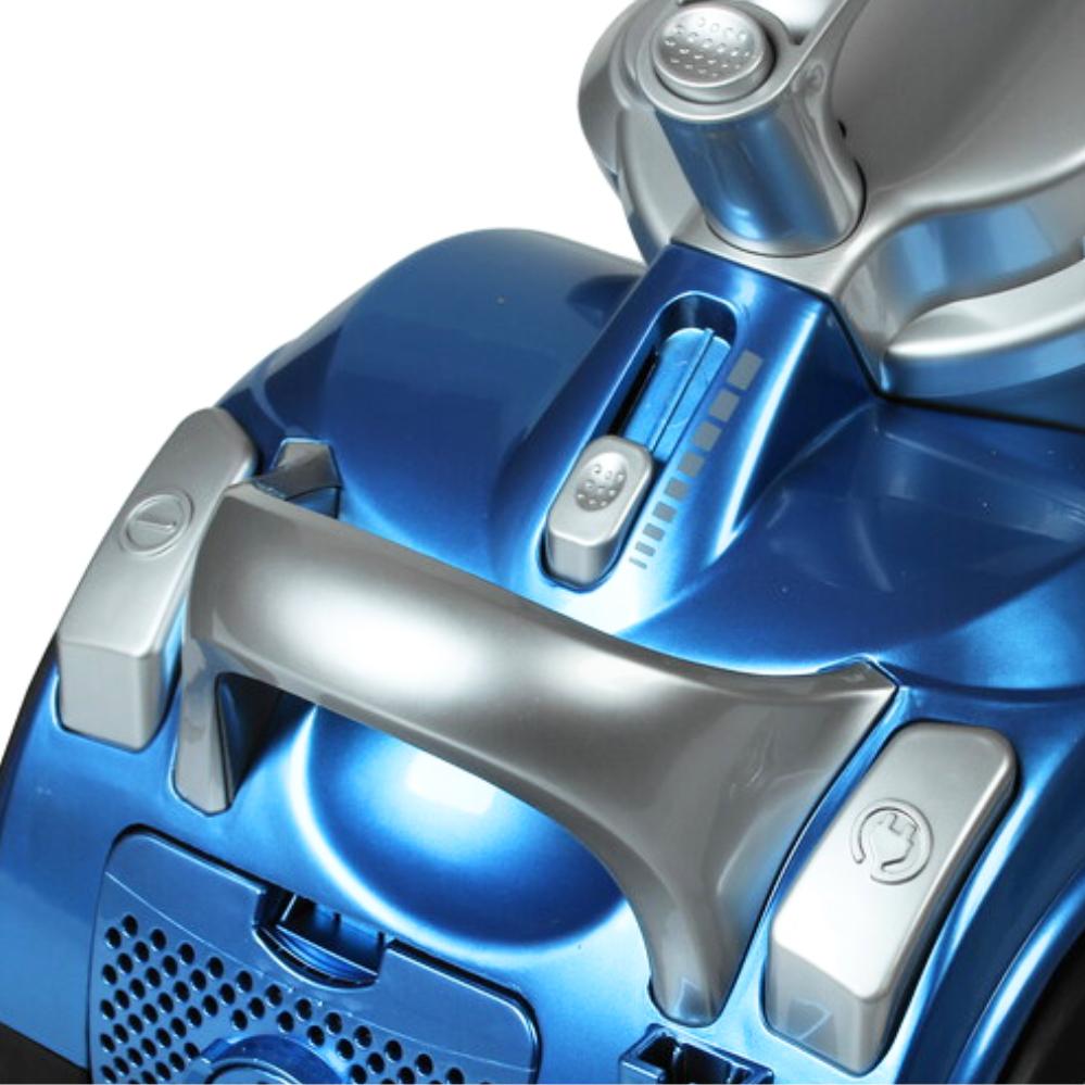 Пылесос контейнерный Hoffmans HM-8801 циклонного типа без мешка 1800W Синий (120.1854) - фото 8 Пылесос контейнерный Hoffmans HM-8801 циклонного типа без мешка 1800W Синий (120.1854) - фото 8