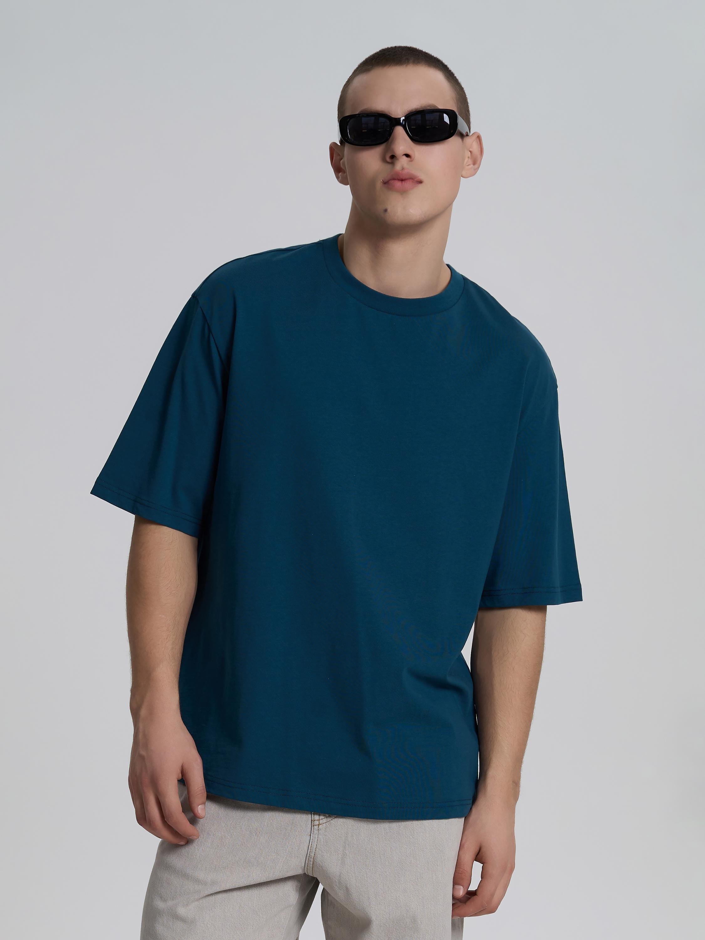 Футболка мужская ROZA 230926 L Сине-зеленый (4824005722110) - фото 1