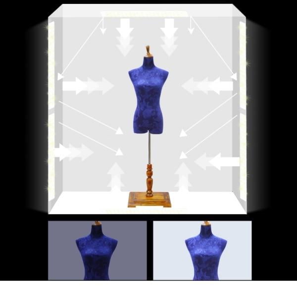 Фотобокс Puluz PU5210EU з підсвічуванням великий 2 м - фото 2 Фотобокс Puluz PU5210EU з підсвічуванням великий 2 м - фото 2