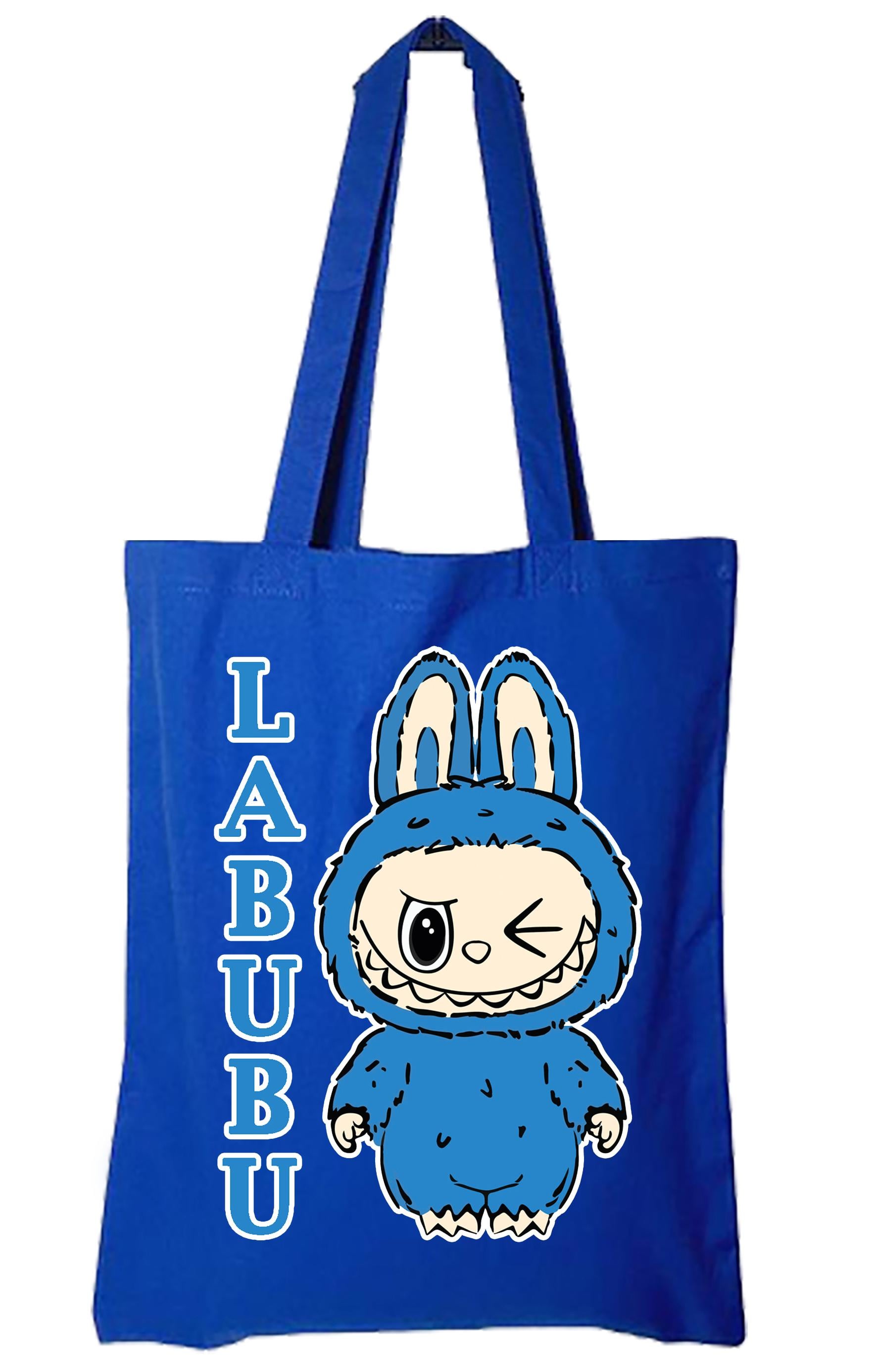 Экосумка с печатью "Labubu" №2 Синий (27768)