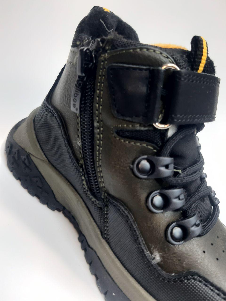 Черевики зимові Clibee для хлопчика р. 31 20,6 см Хакі (591-2 green) - фото 2 Черевики зимові Clibee для хлопчика р. 31 20,6 см Хакі (591-2 green) - фото 2